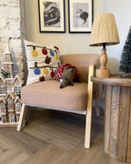 Armchair SKEI Boucle Beige