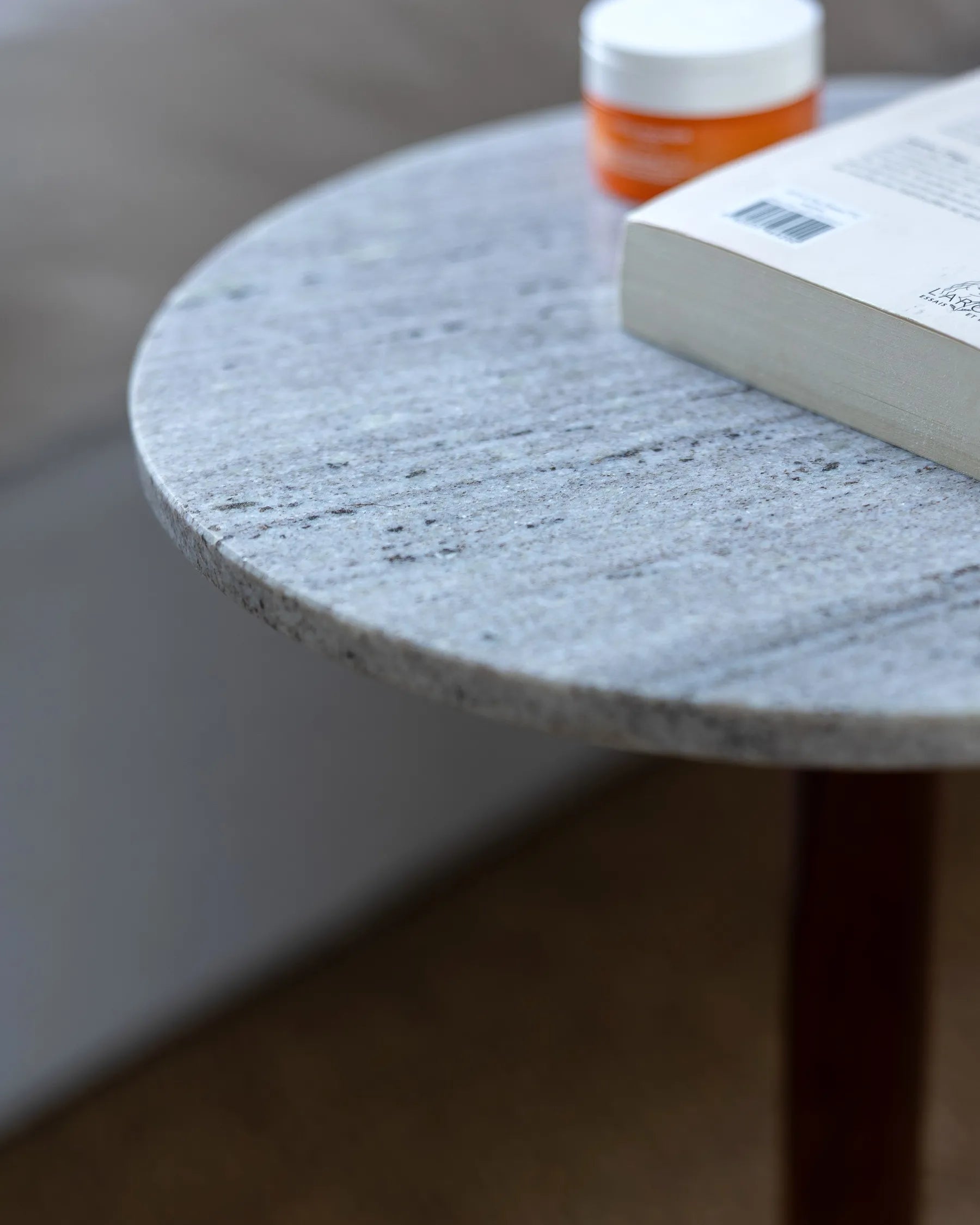 Side Table HARTWELL Mango Wood Brown