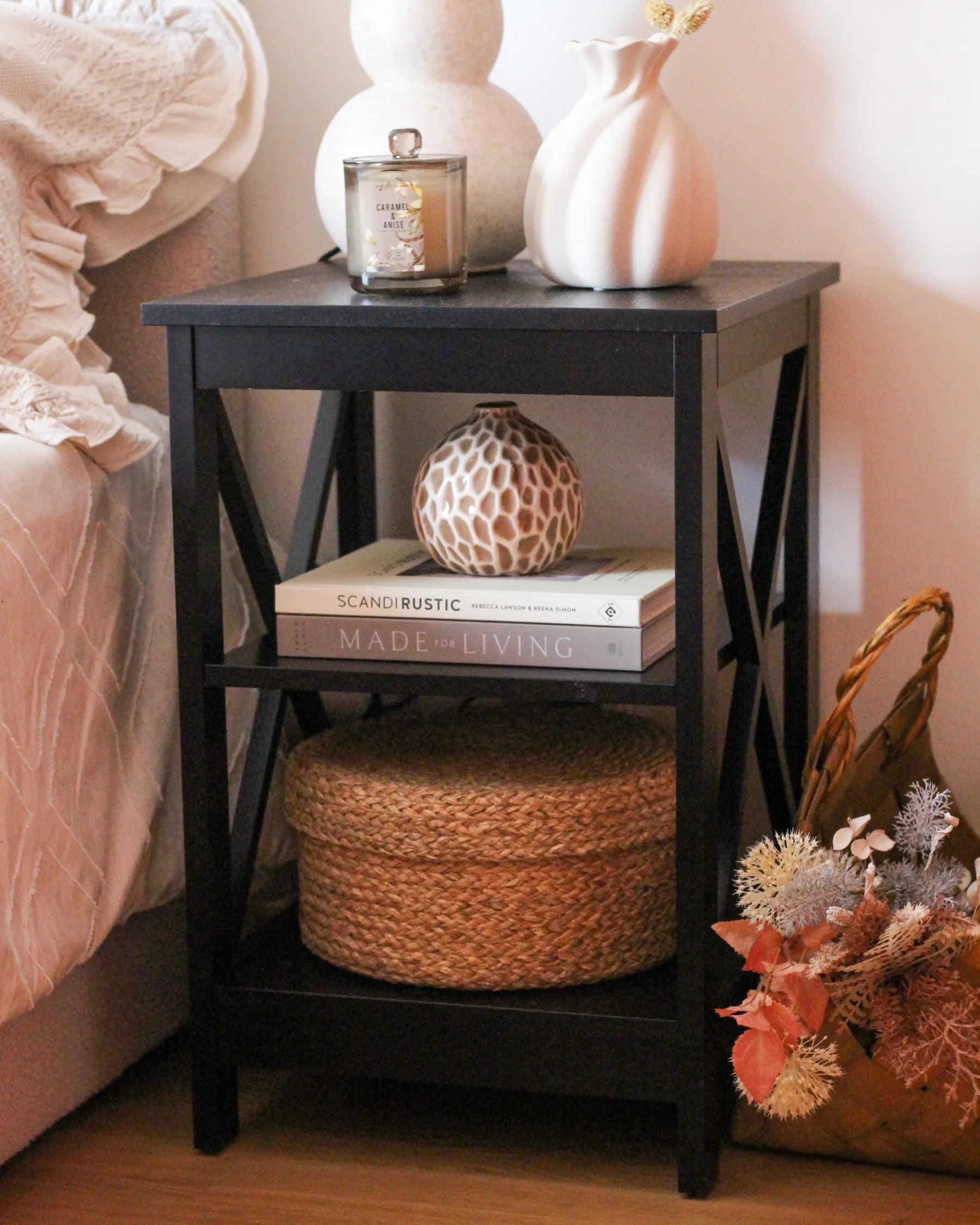 Side Table FOSTER Black