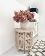 Side Table SANTRA Mango Wood Light Brown