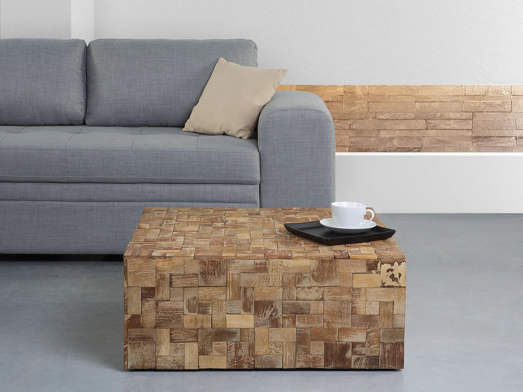 Coffee Table GAMBO Teak Wood Brown
