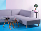 Set of 3 Coffee Tables VEGAS Grey