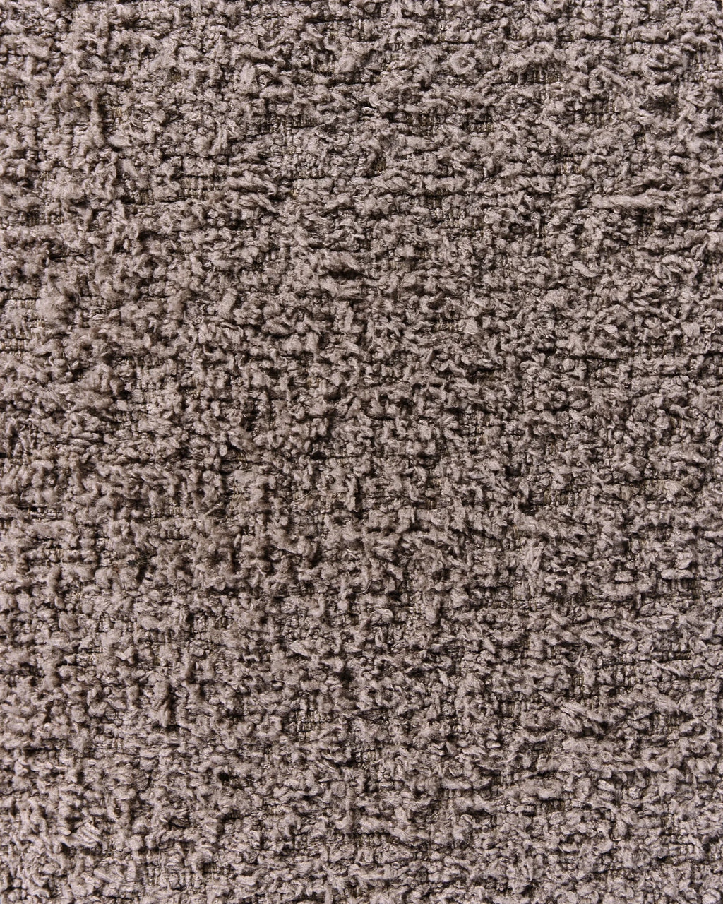 Armchair VESTA Boucle Taupe — frame and leg detail