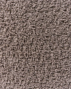 Armchair VESTA Boucle Taupe — frame and leg detail