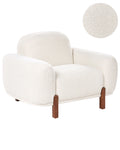 Armchair ODNES Boucle White