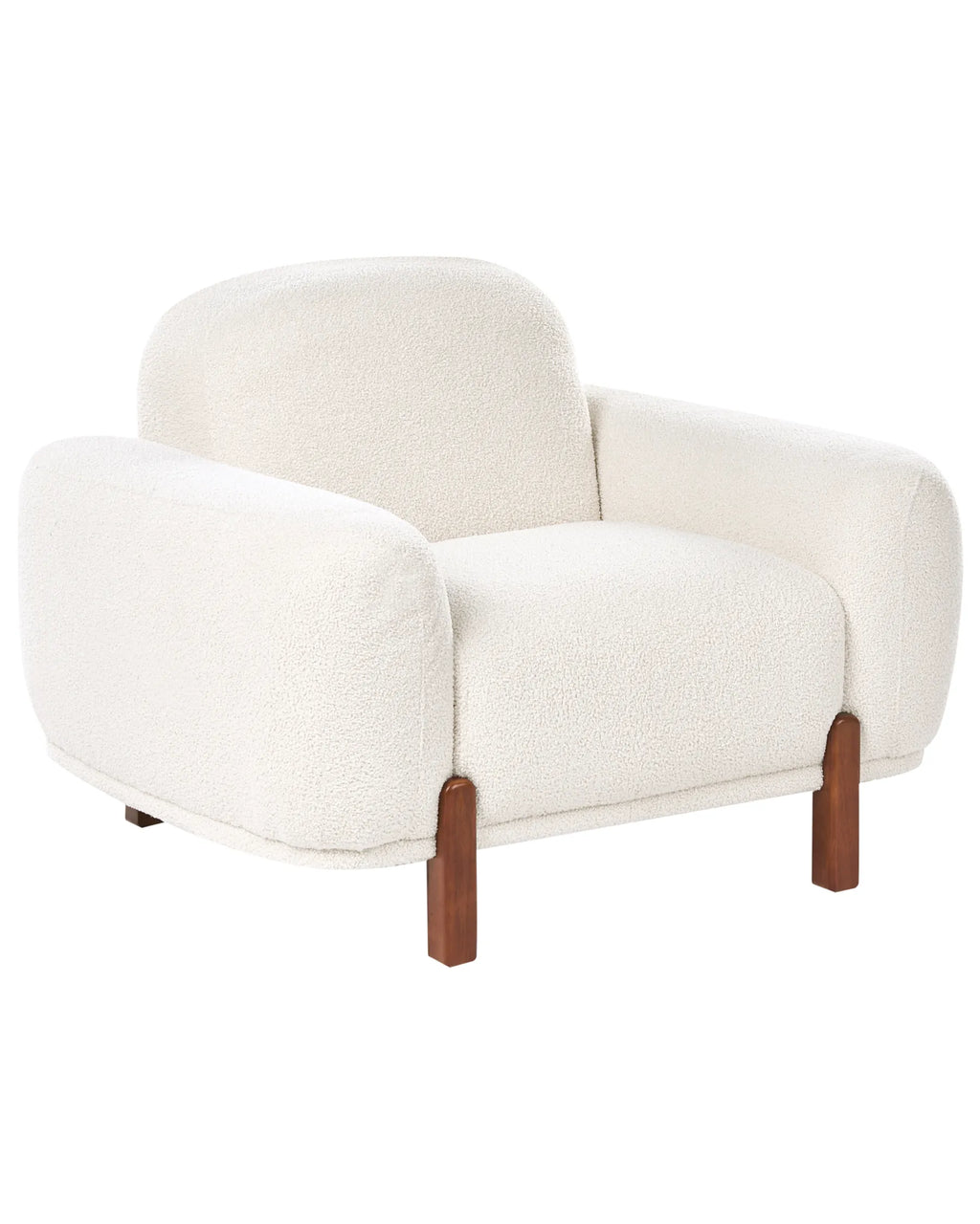 Armchair ODNES Boucle White