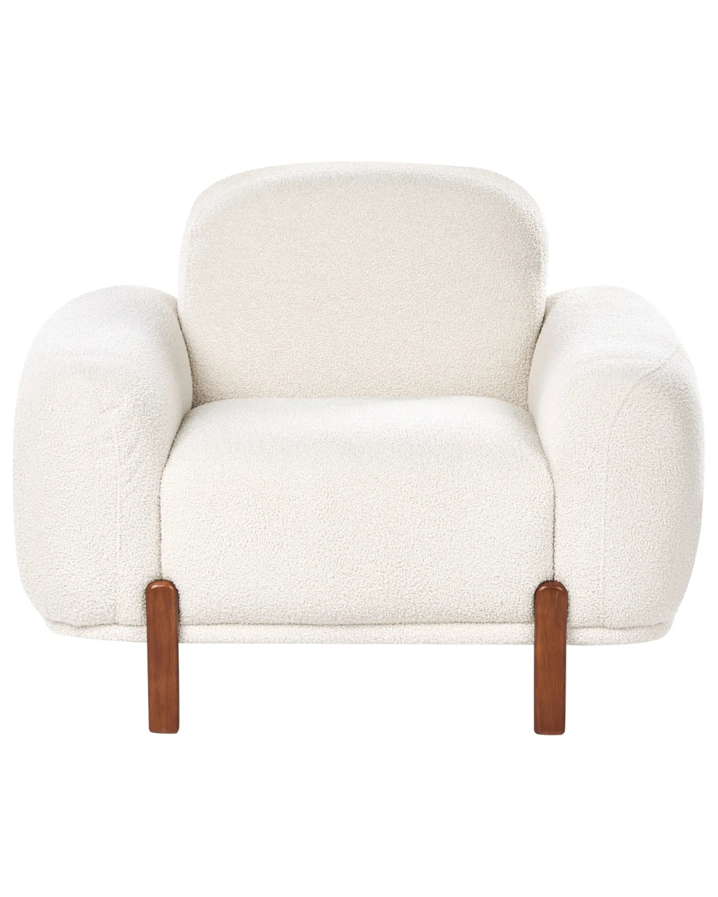 Armchair ODNES Boucle White