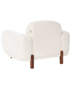 Armchair ODNES Boucle White