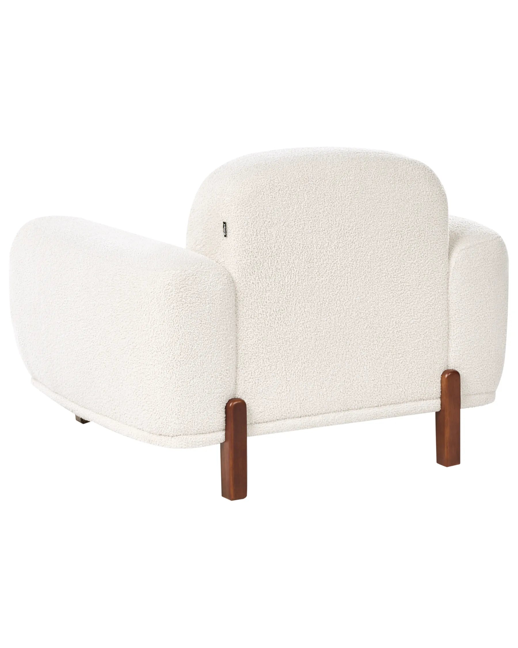 Armchair ODNES Boucle White