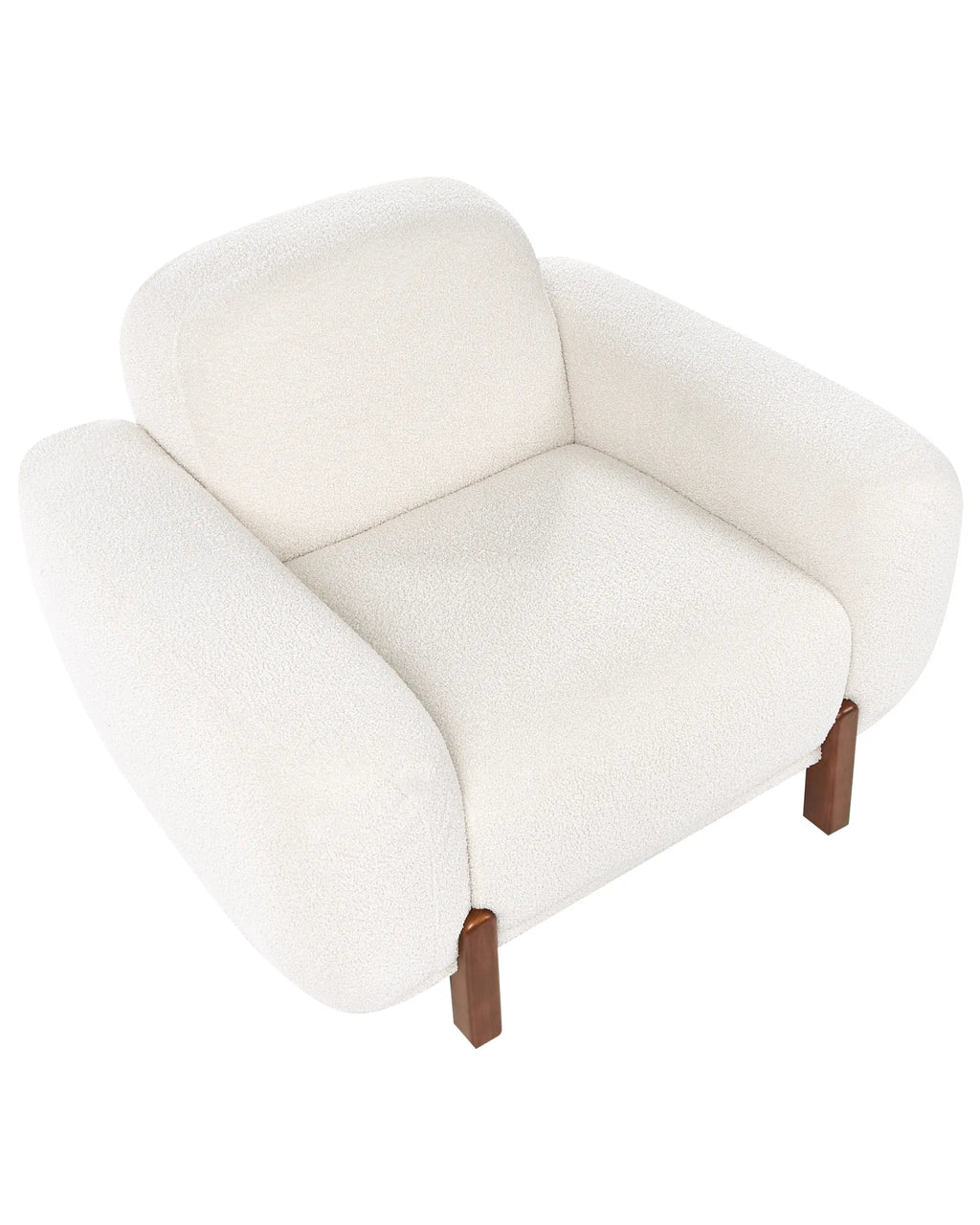 Armchair ODNES Boucle White