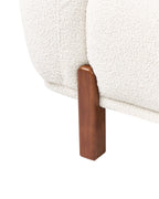 Armchair ODNES Boucle White
