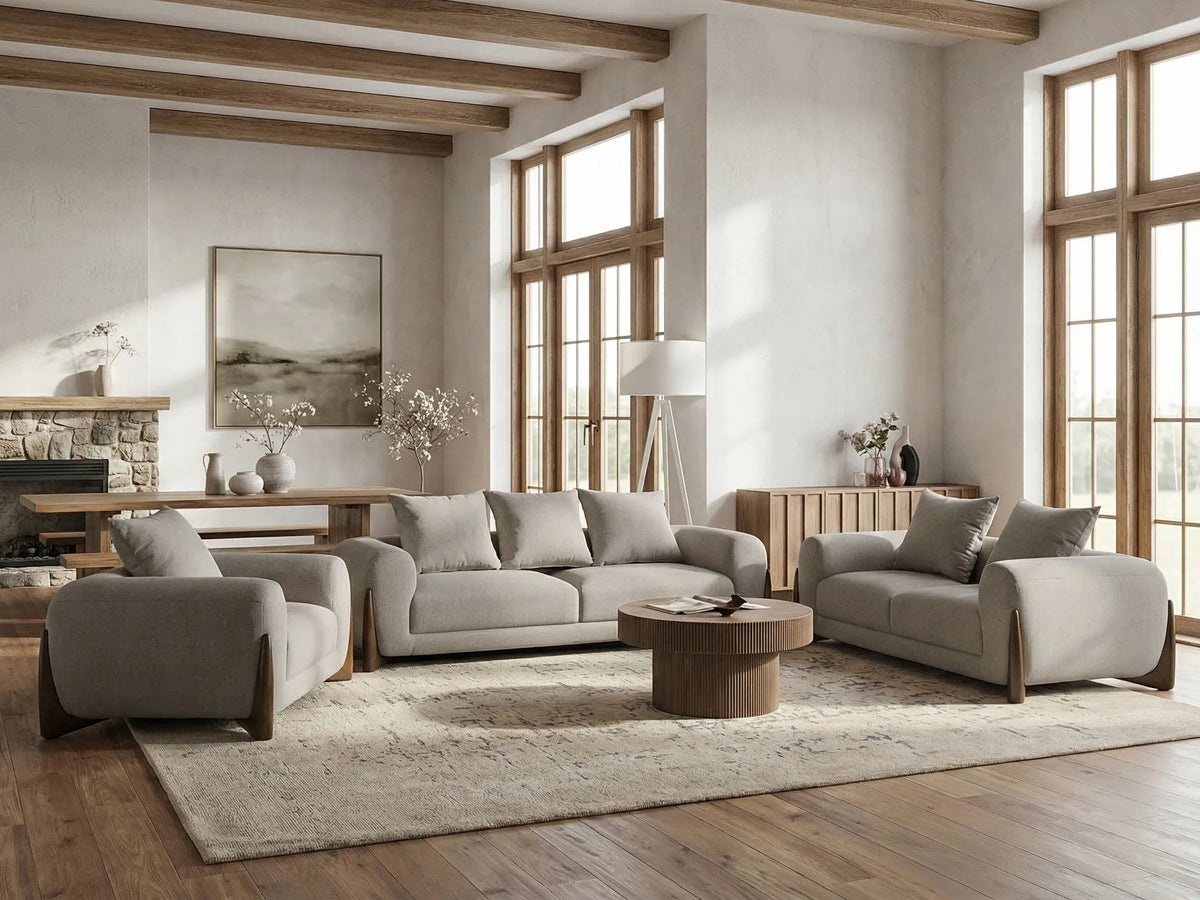 Armchair VINLIDEN Taupe