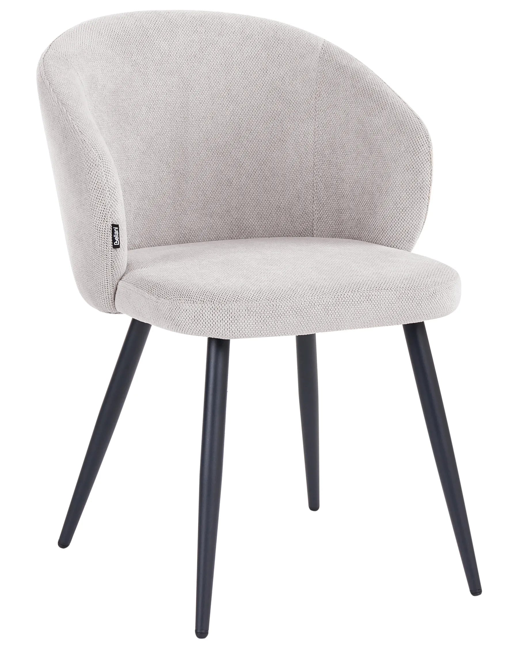 Set of 2 Dining Chairs MOUNDVILLE Fabric Off-White