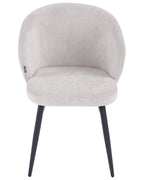 Set of 2 Dining Chairs MOUNDVILLE Fabric Off-White