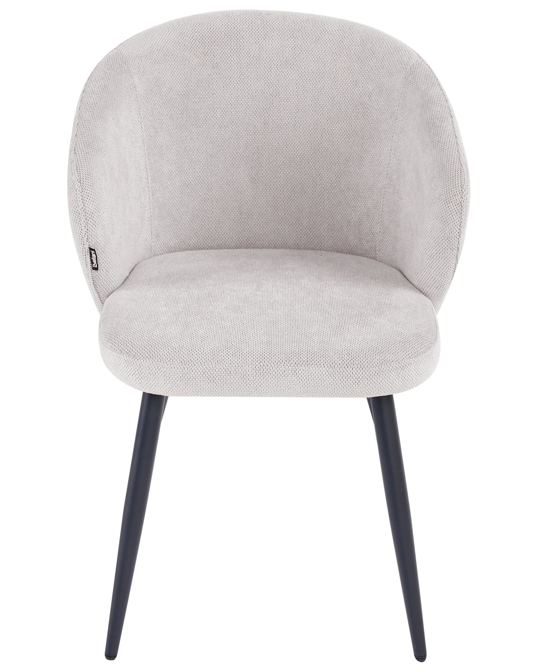 Set of 2 Dining Chairs MOUNDVILLE Fabric Off-White