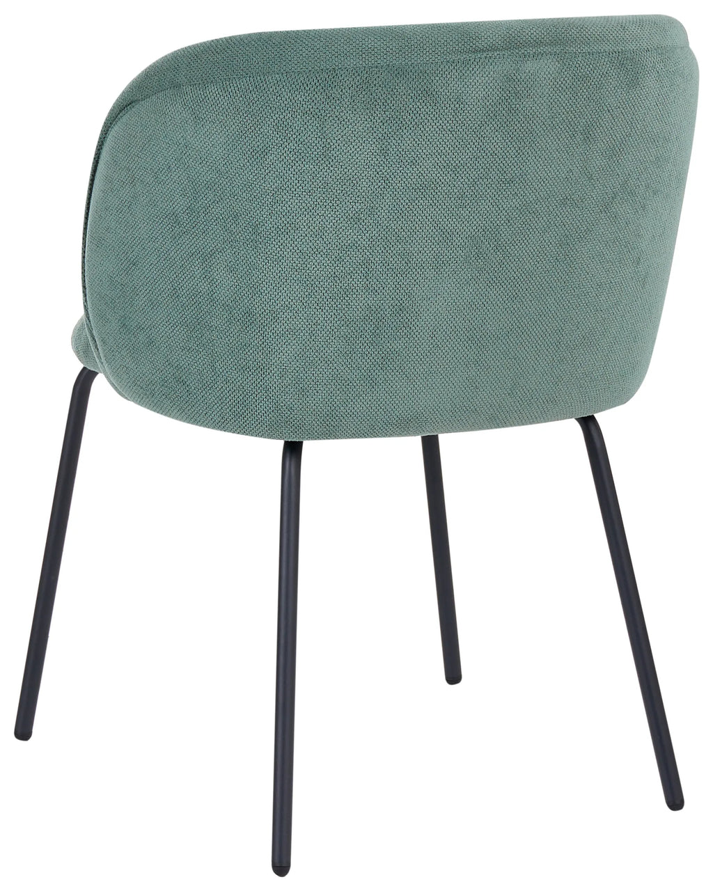Set of 2 Dining Chairs SARASOTA Fabric Light Green