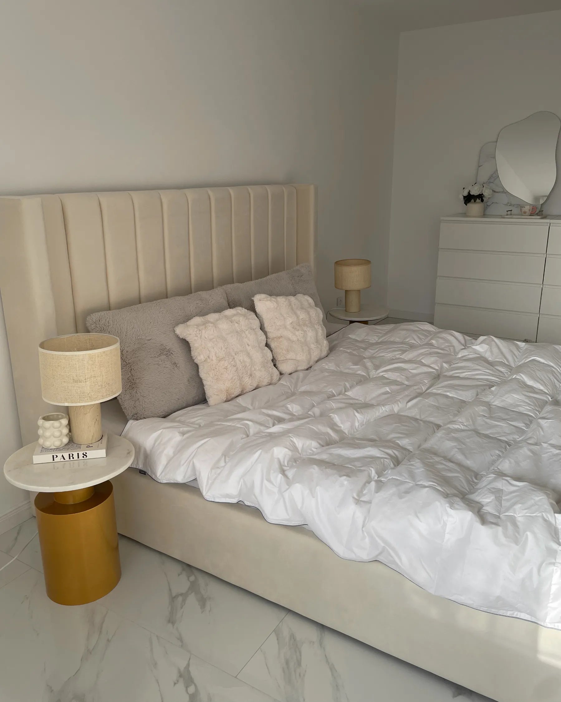 Side Table ARIAGA Metal Gold