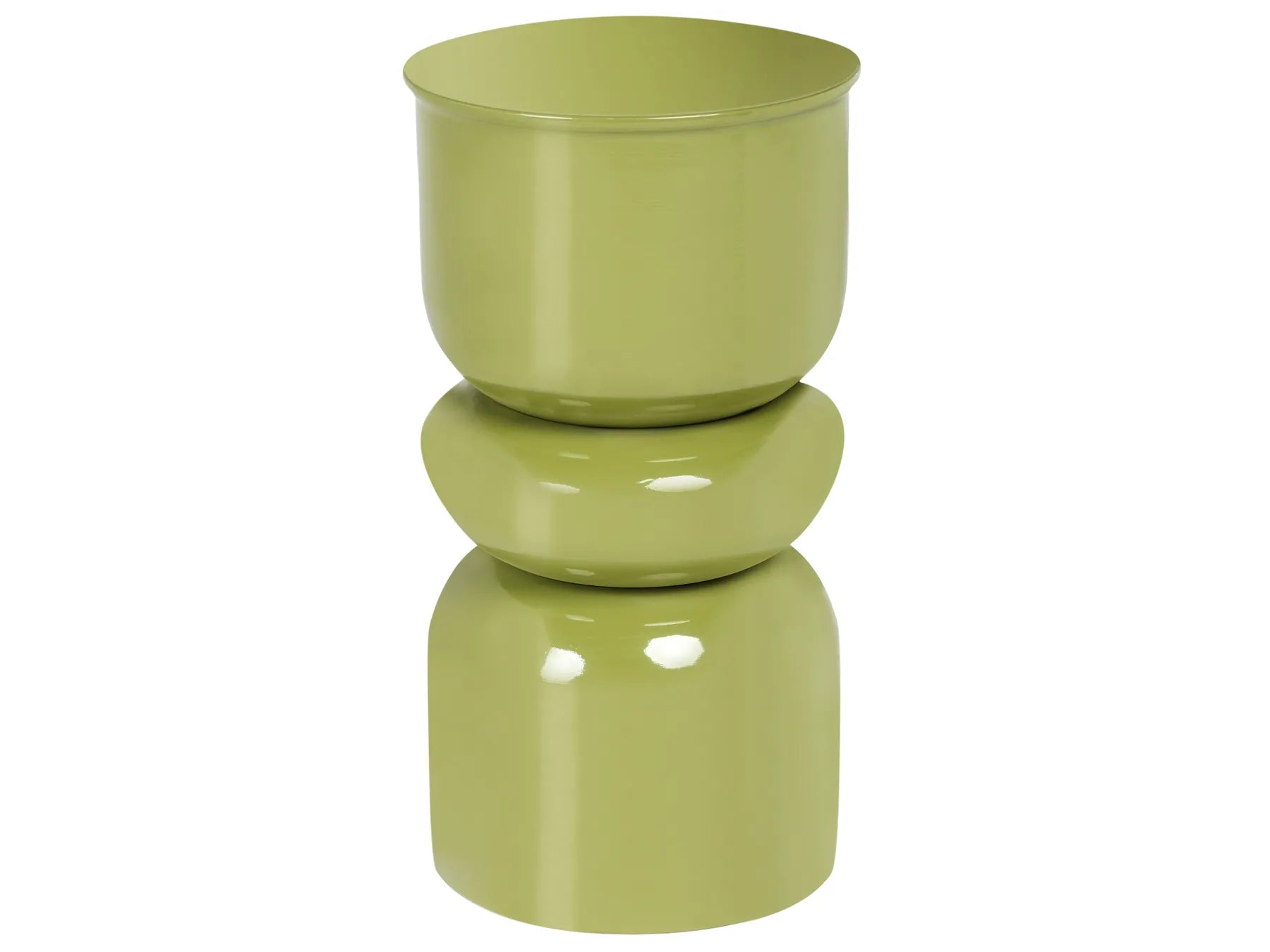 Side Table PAGE Metal Olive Green