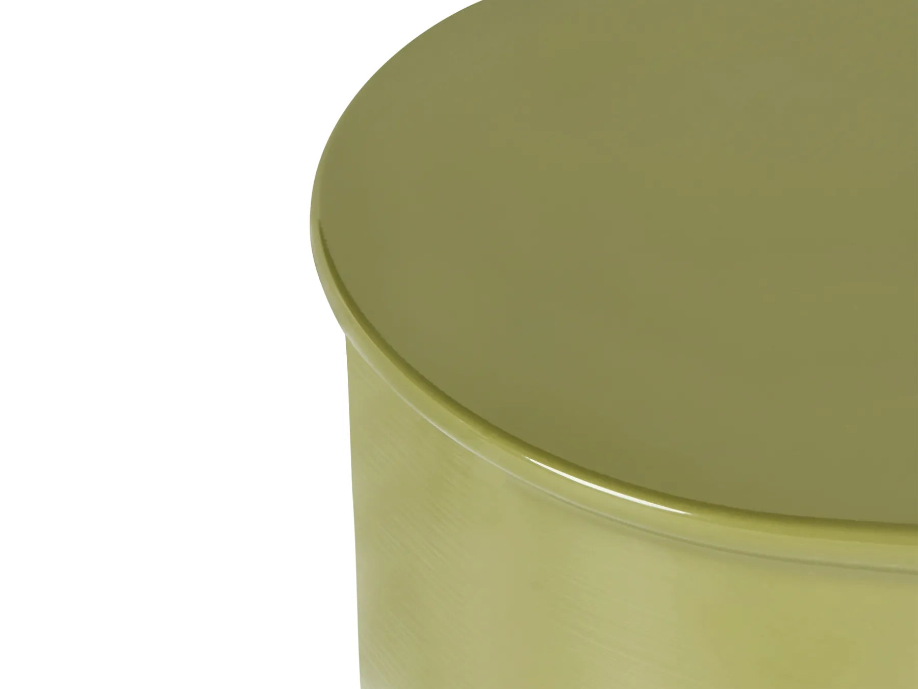 Side Table PAGE Metal Olive Green