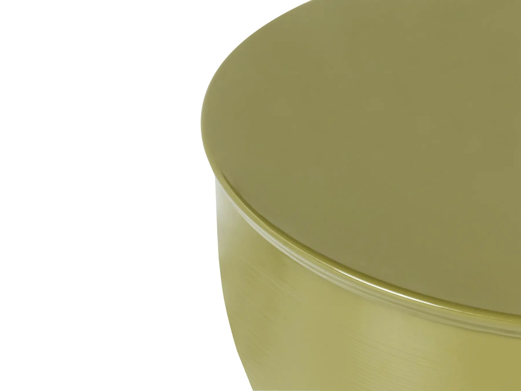 Side Table CANYON Metal Olive Green