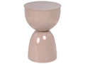 Side Table CANYON Metal Light Beige