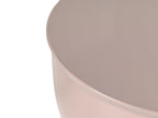 Side Table CANYON Metal Light Beige