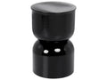 Side Table LETTA Metal Black