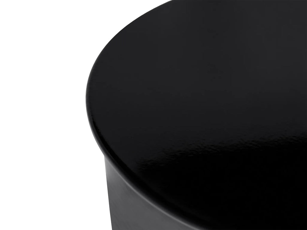 Side Table LETTA Metal Black