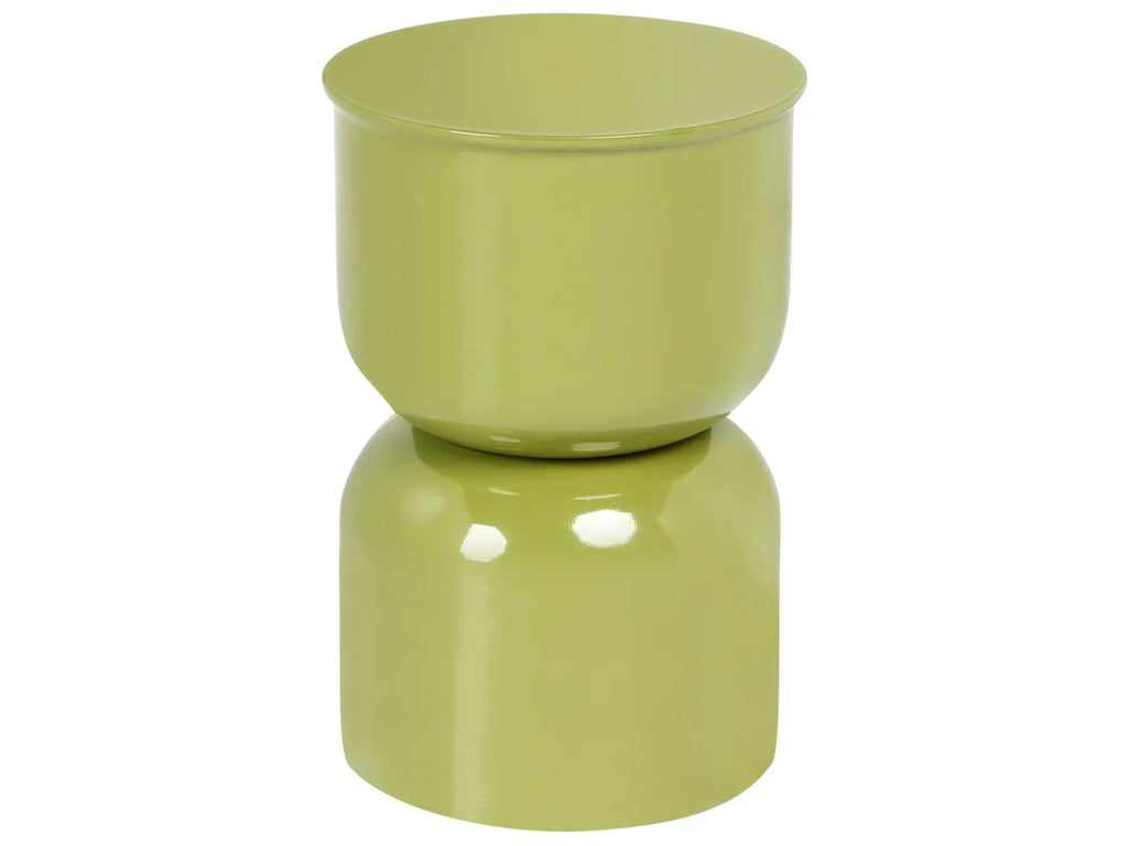 Side Table LETTA Metal Olive Green
