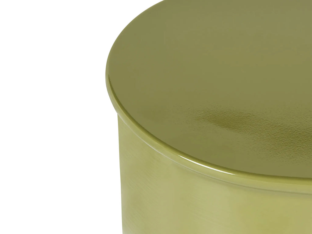 Side Table LETTA Metal Olive Green