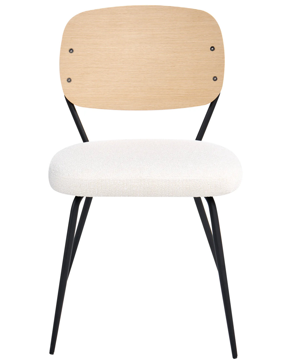 Set of 2 Dining Chairs EILEEN Off-White