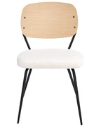 Set of 2 Dining Chairs EILEEN Off-White