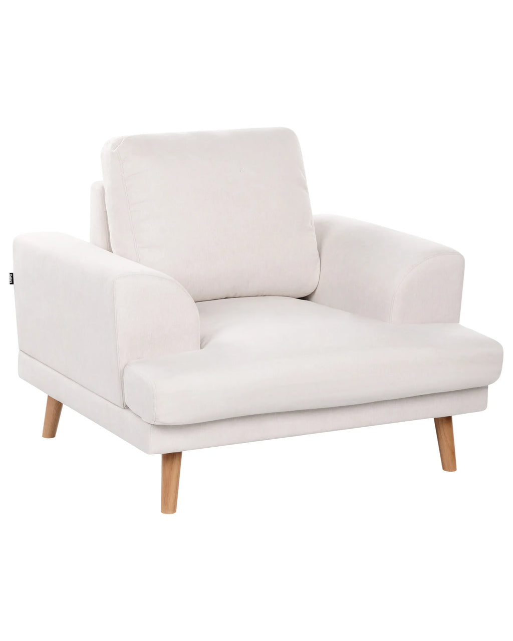 Armchair KILDAL Fabric Light Beige