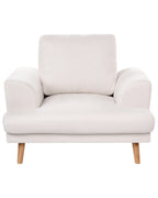 Armchair KILDAL Fabric Light Beige