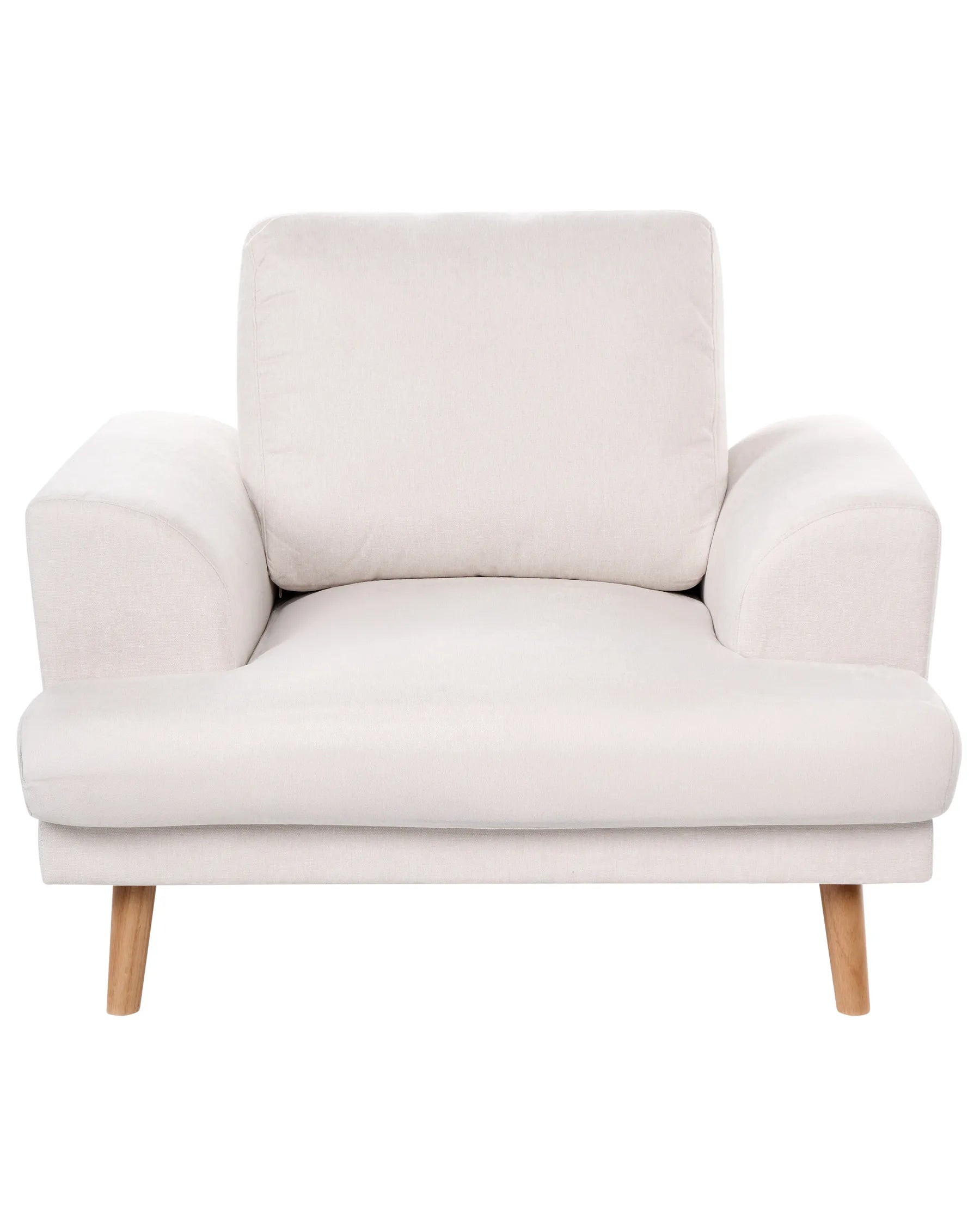Armchair KILDAL Fabric Light Beige