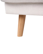 Armchair KILDAL Fabric Light Beige