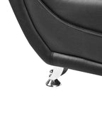 Armchair LEIRA Faux Leather Black