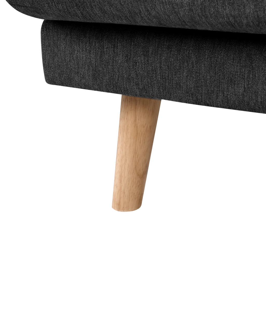 Armchair KILDAL Fabric Black