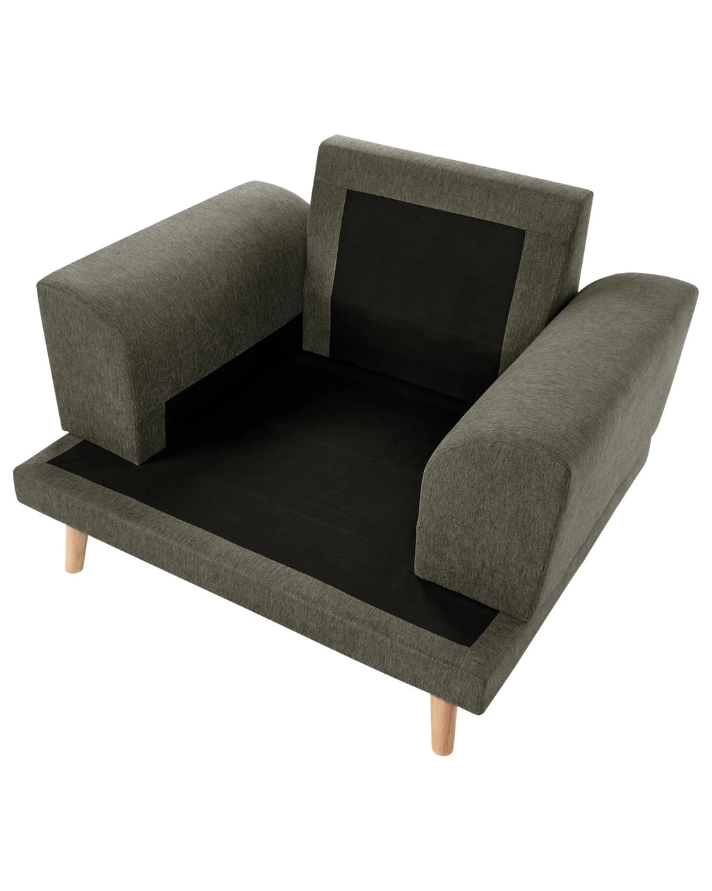 Armchair KILDAL Fabric Green