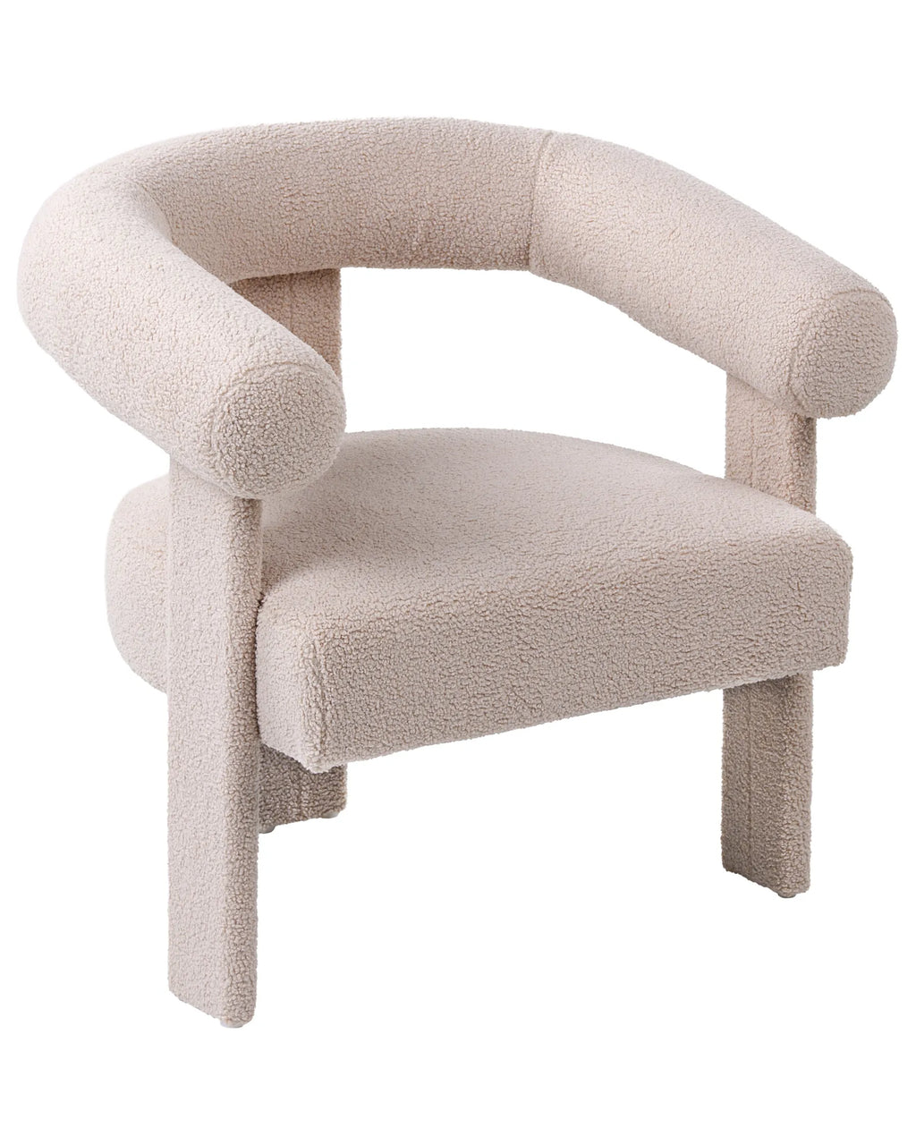 Armchair ILBRO Boucle Light Beige