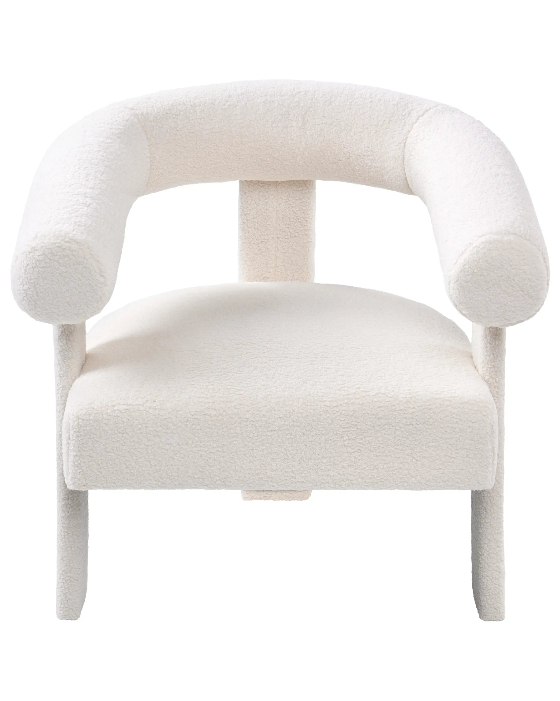 Armchair ILBRO Boucle Off-White
