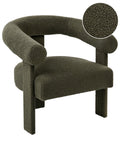 Armchair ILBRO Boucle Dark Green