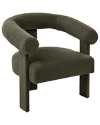 Armchair ILBRO Boucle Dark Green