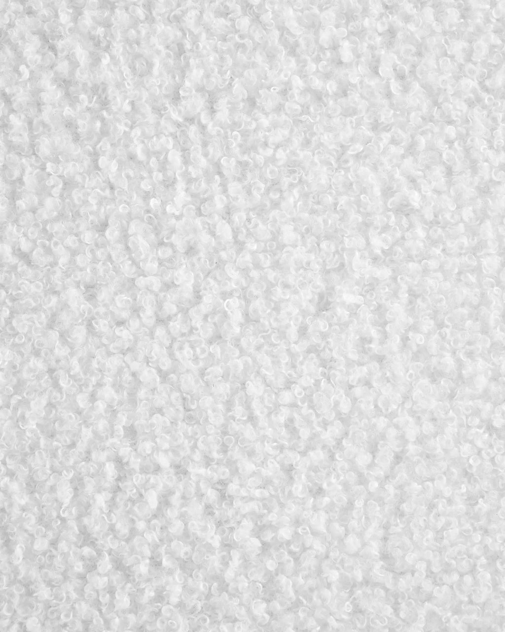 Armchair LUNDE Boucle White