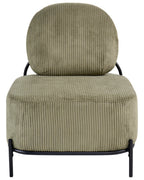 Armchair LUNDE Corduroy Green