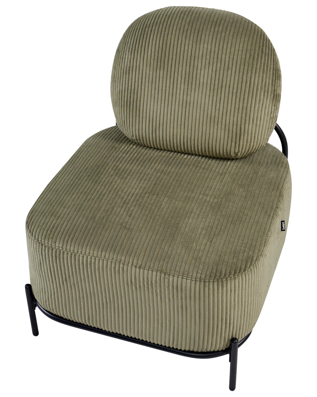 Armchair LUNDE Corduroy Green