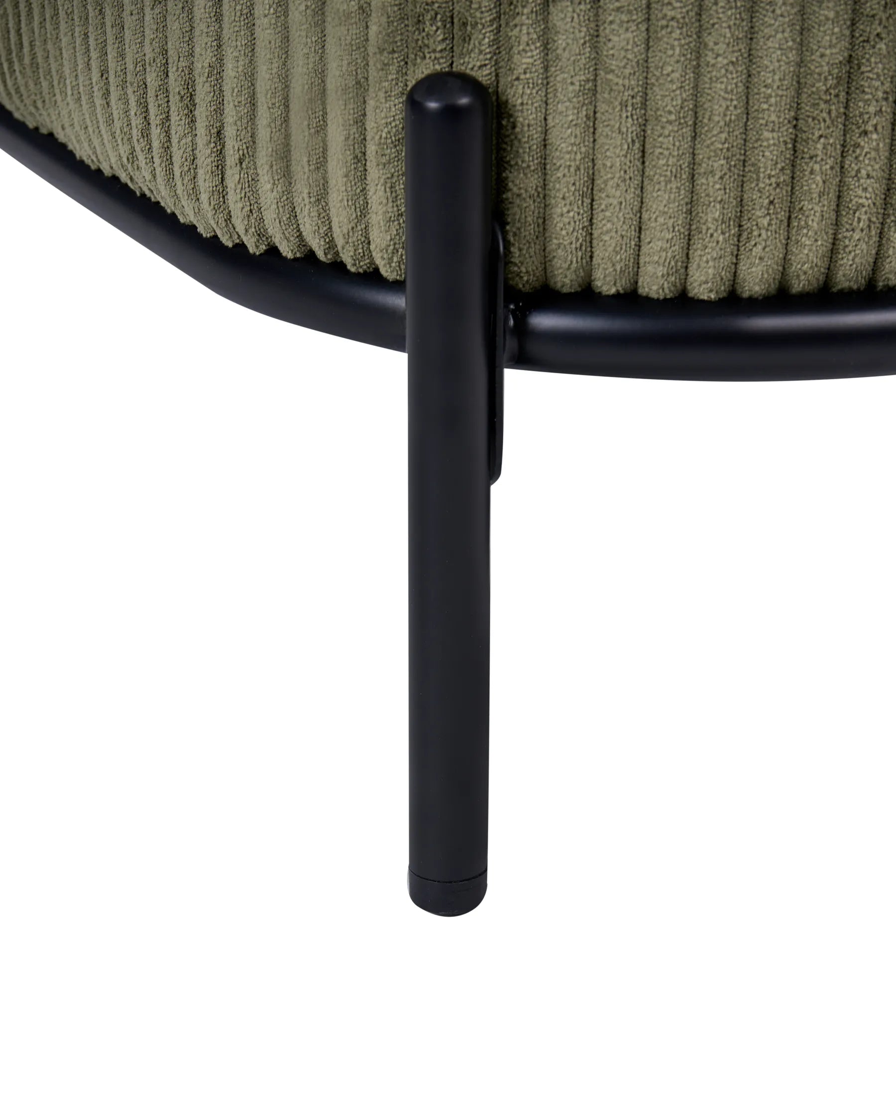 Armchair LUNDE Corduroy Green