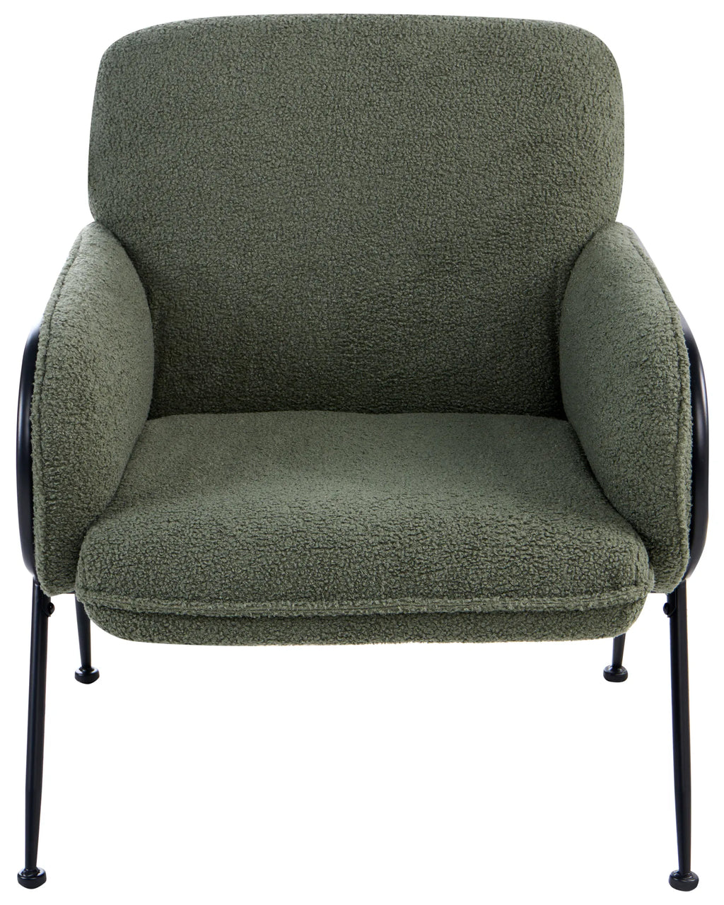 Armchair TRYSNES Boucle Green
