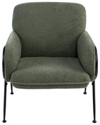 Armchair TRYSNES Boucle Green