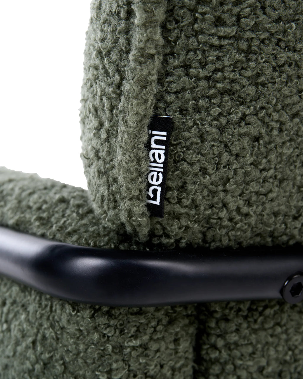 Armchair TRYSNES Boucle Green